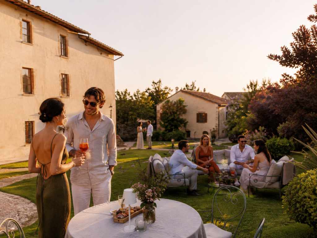 wedding weekend in Umbria con soggiorno condiviso