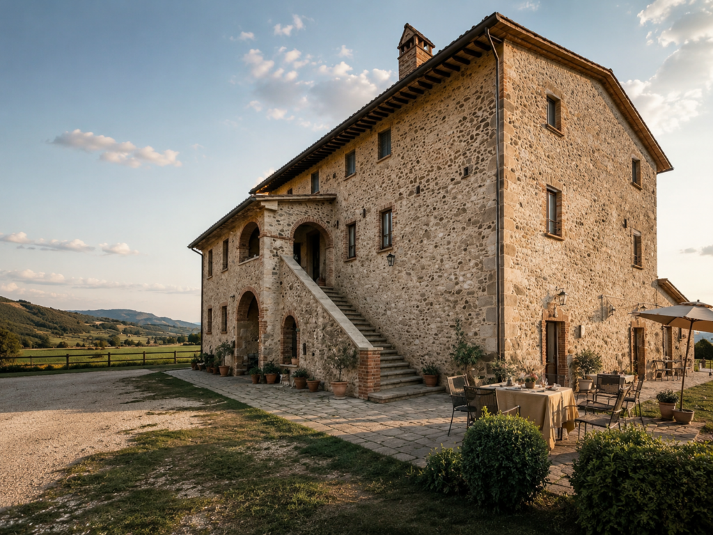 location con pernottamento per eventi aziendali in Umbria